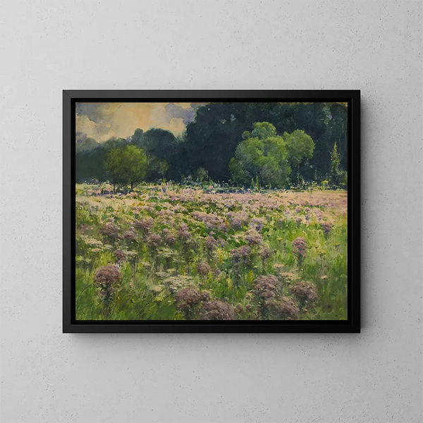 Champ de verges d'or - William Henry Holmes — kehystetty taideteos seinällä