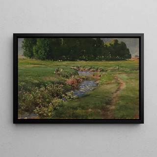 William Henry Holmes - The Babbling Brook.webp