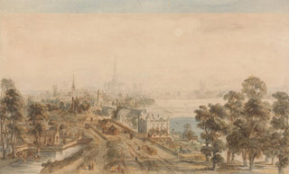 William Henry Pyne - Old London View from St James Park Looking East.webp