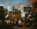 Foire de Southwark - William Hogarth — näkymä teoksesta