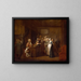 La Dénonciation - William Hogarth — kehystetty taideteos seinällä