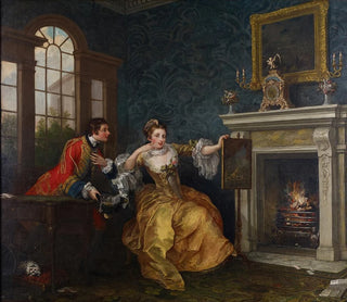 Le dernier enjeu de la dame - William Hogarth — näkymä teoksesta