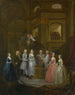 Stephen Beckinghamin ja Mary Coxin häistä - William Hogarth — näkymä teoksesta