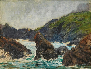 William Holman Hunt - The Lizard Cornwall.webp