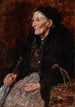 Vanha kauppiasnainen - William J. Forsyth — näkymä teoksesta