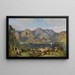 Derwentwaterin maalaus Borrowdalesta - William James Blacklock — kehystetty taideteos seinällä