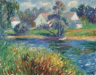 Étang Conway - William James Glackens — näkymä teoksesta