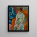 William James Glackens — kehystetty taideteos seinällä