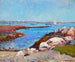 Portsmouth Harbor, New Hampshire - William James Glackens — näkymä teoksesta