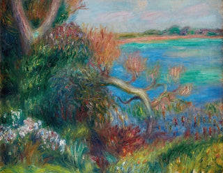 Rantapenkka - William James Glackens — näkymä teoksesta