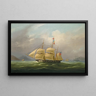 William John Huggins - The Barque Sylph Beloging To Mr Alexander Robertson Off The Macao China.webp
