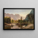 Yosemite-laakson maalaus - William Keith — kehystetty taideteos seinällä