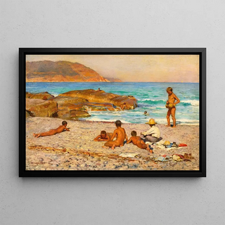 William Logsdail - Boys Bathing.webp