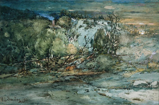 William Louis Sonntag - Frontier Cabin.webp