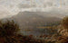 Vuoristomajava järvellä Blue Ridge -vuoristossa - William Louis Sonntag — näkymä teoksesta