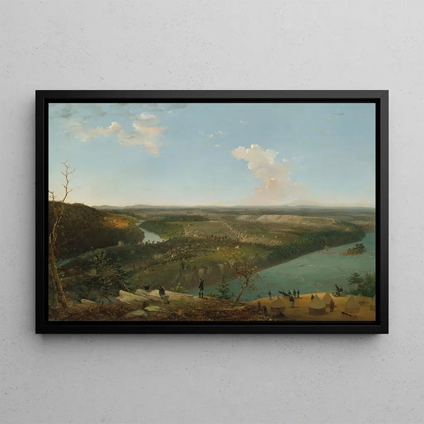 Maryland Heights - Harpers Ferry - William Macleod — kehystetty taideteos seinällä