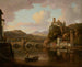 Château sur le Rhône, France - William Marlow — näkymä teoksesta
