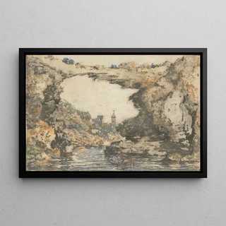 William Marlow - Rock Bridge at the Scuola di Virgilio.webp