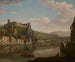 Vue de la Saône et du château de Pierre Scize, Lyon, France - William Marlow — näkymä teoksesta