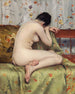 Une Madeleine moderne - William Merritt Chase — näkymä teoksesta