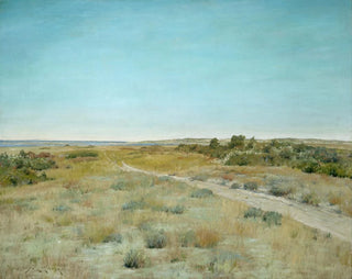 Premiers frissons d'automne - William Merritt Chase — näkymä teoksesta