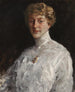 Damen maalaus valkoisessa puserossa - William Merritt Chase — näkymä teoksesta