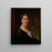 Mme Margaret Creighton Bateman Suojasaari, New York - William Merritt Chase — kehystetty taideteos seinällä