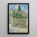 Chasein villa Orangerie Florenzissa - William Merritt Chase — kehystetty taideteos seinällä