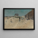 Madridin esikaupungin maalaus - William Merritt Chase — kehystetty taideteos seinällä