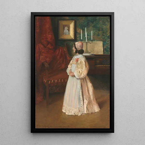 William Merritt Chase - Portrait of My Daughter Alice.webp