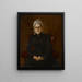 Muotokuva äidistäni Sarah Swaim Chase - William Merritt Chase — kehystetty taideteos seinällä