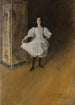 Taiteilijan Dorothy-tytön muotokuva - William Merritt Chase — näkymä teoksesta
