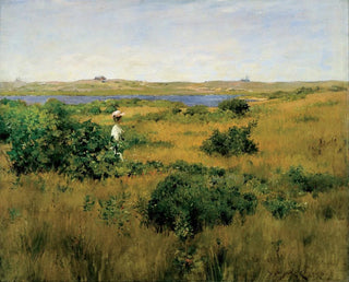 Kesä Shinnecock Hillsissä - William Merritt Chase — näkymä teoksesta