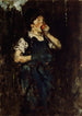 Omenalla oppipoika - William Merritt Chase — näkymä teoksesta