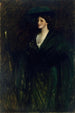 Smaragdinainen nainen - William Merritt Chase — näkymä teoksesta