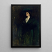 Smaragdinainen nainen - William Merritt Chase — kehystetty taideteos seinällä