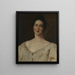 Majesteettinen malli - William Merritt Chase — kehystetty taideteos seinällä