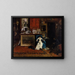 Le studio de la dixième rue - William Merritt Chase — kehystetty taideteos seinällä