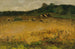 William Merritt Chase - Vehnäpellon maalaus — näkymä teoksesta