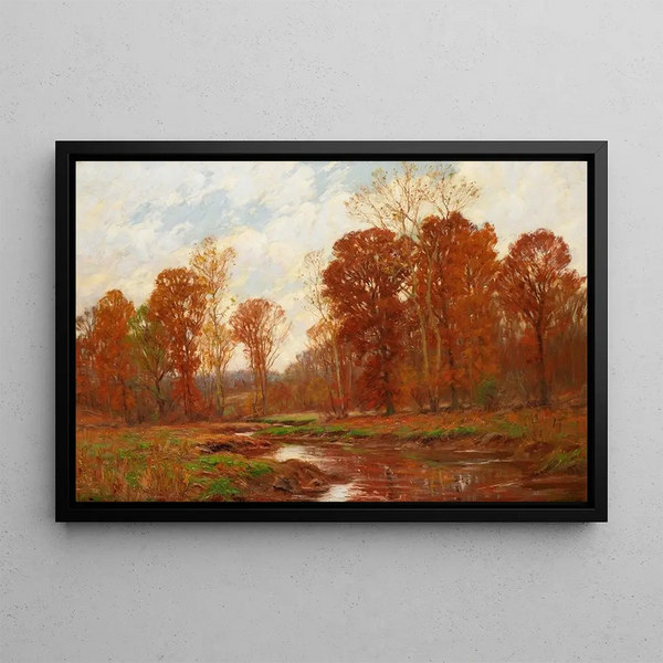 William Merritt Post - Autumn Landscape.webp