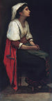 Italialainen tyttö - William Morris Hunt — näkymä teoksesta