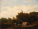 Un campement de gitans - William Mulready — näkymä teoksesta