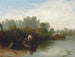 Poikia kalastamassa - William Mulready — näkymä teoksesta