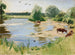 Lämpimän päivän maalaus - William Nicholson — näkymä teoksesta