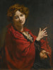 Anita Bartle Le Châle Rouge - William Orpen — näkymä teoksesta
