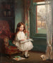 Clara Hughesin muotokuva - William Orpen — näkymä teoksesta