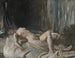 Tutkimus naispuolisesta vartalosta - William Orpen — näkymä teoksesta