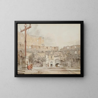 William Pars - Interior Of The Colosseum Rome.webp