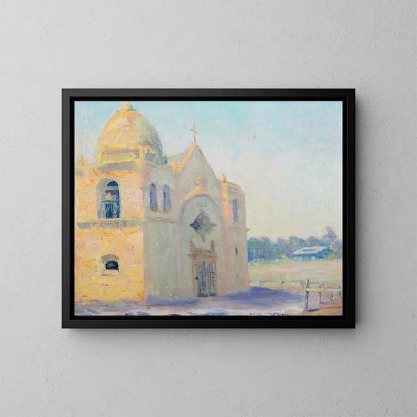 Mission de Carmel - William Posey Silva — kehystetty taideteos seinällä