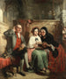 Jälkeen saarnan - William Powell Frith — näkymä teoksesta